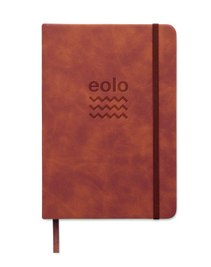 Logotrade promotional merchandise picture of: A5 smokey PU notebook